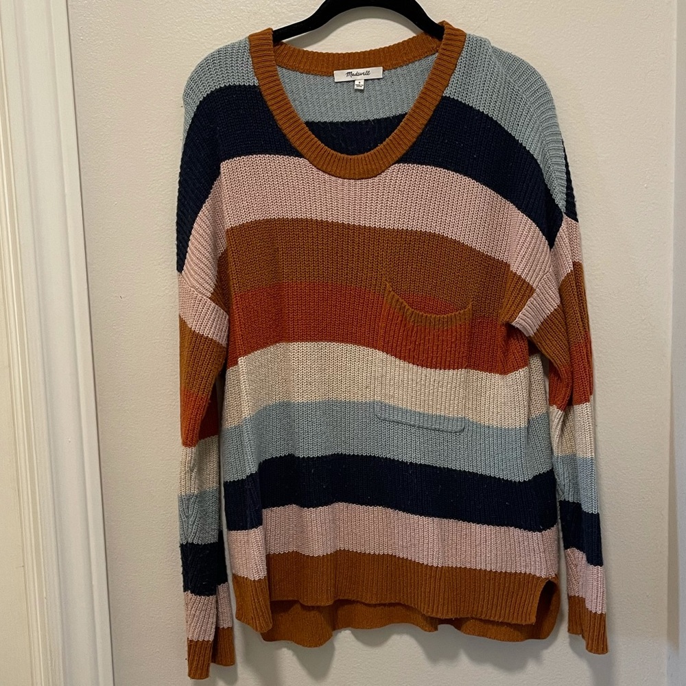 Block Stripe Sweater - Madewell